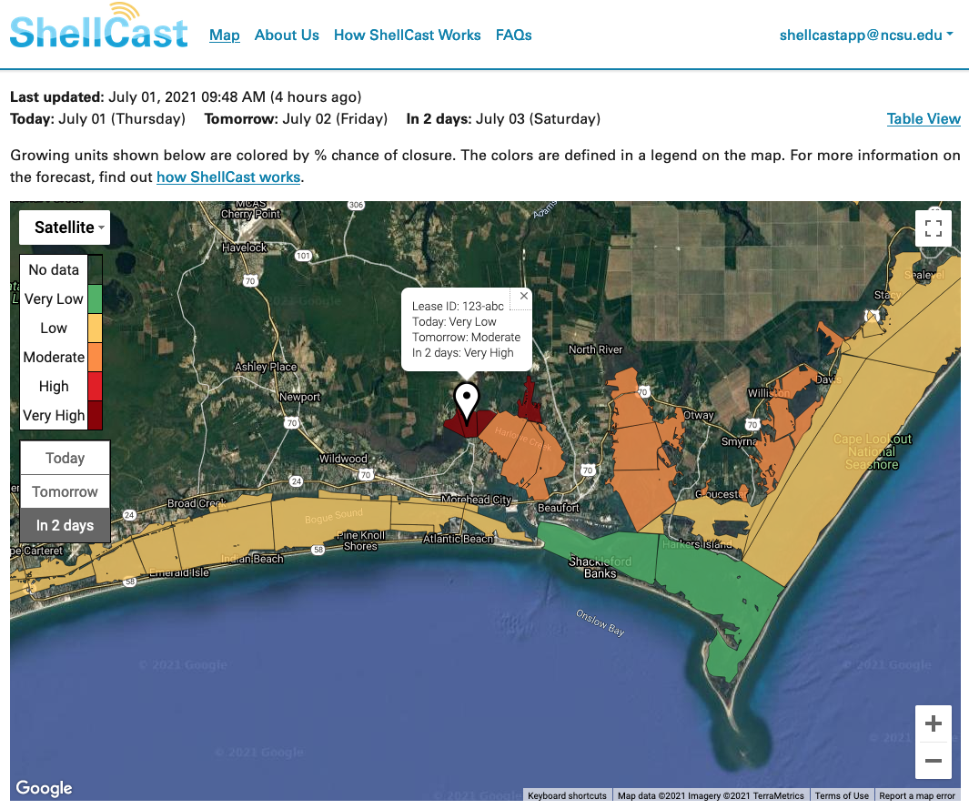 Shell Kast ShellCast Web App